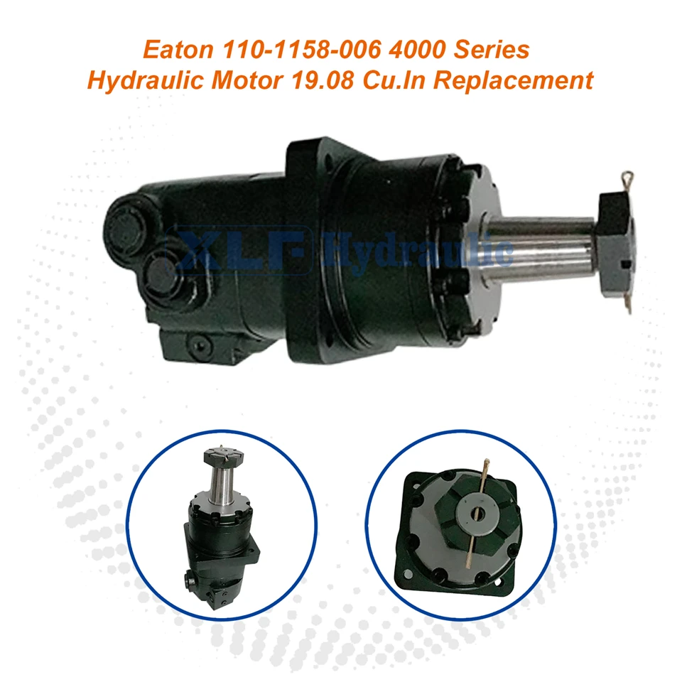 Reemplazo del motor hidráulico serie Eaton 110-1158-006 4000 - 19.08 pulgadas cúbicas