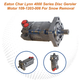 Eaton Char Lynn 4000 Series 109-1203-006 Motor hidráulico de disco Geroler - Alto par para remoción de nieve