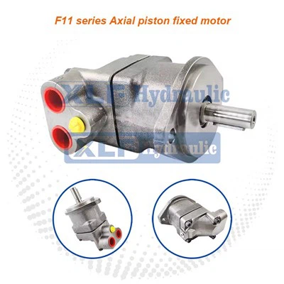 Motor hidráulico fijo de pistón axial cicloide de la serie Parker F11 para excavadoras